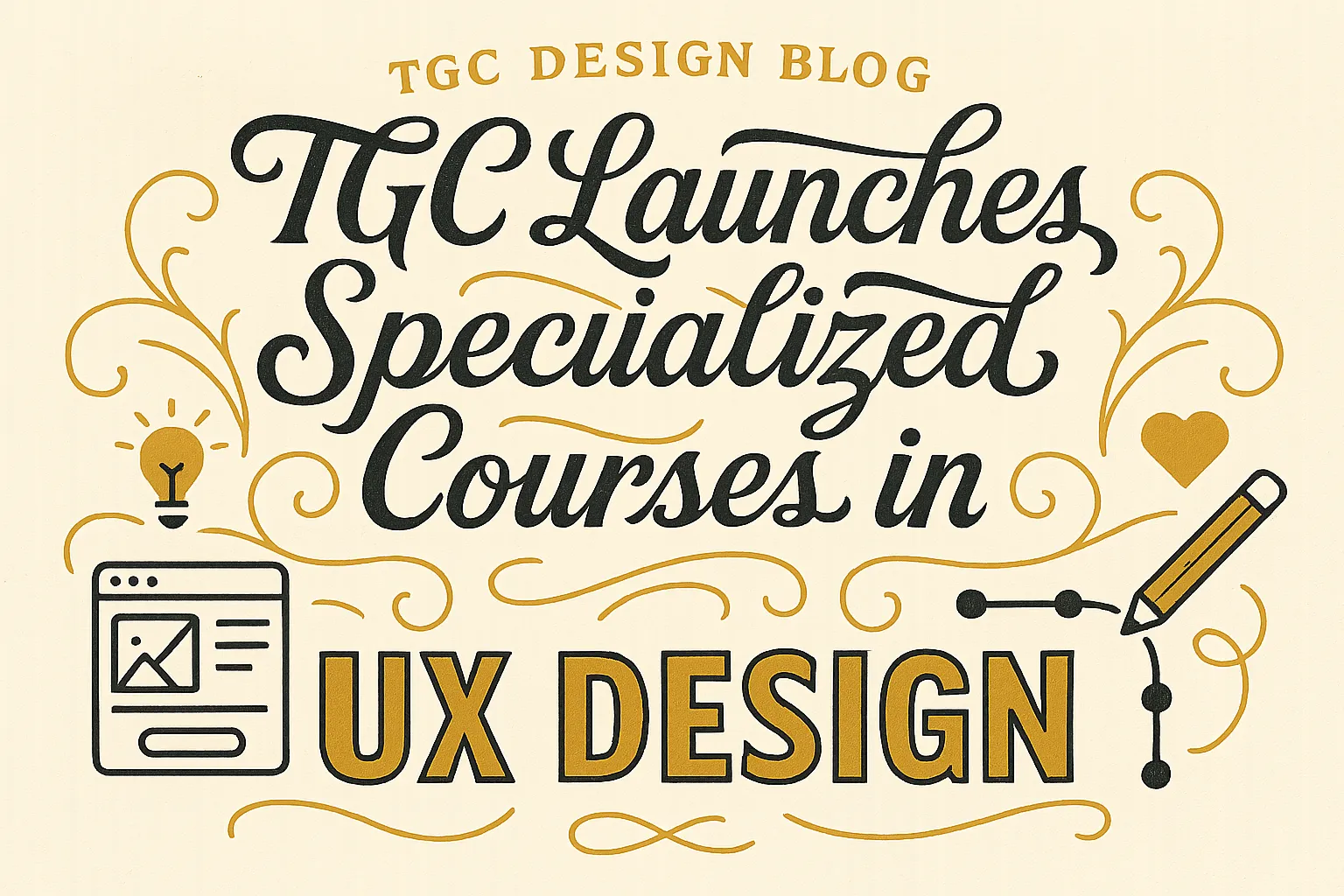 TGC Launches Specialized Courses in UX Design